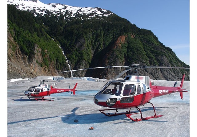 helicopter tours mendenhall glacier